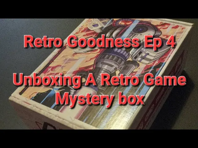 Retro Goodness Ep 4: Retro Video Game Mystery Box, GG Retrobox Unboxing